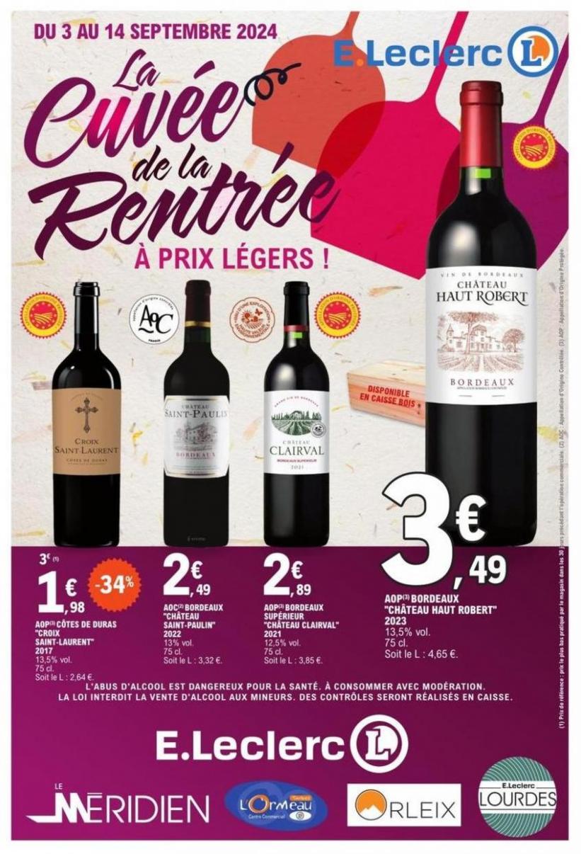 Selections Vins. E.Leclerc (2024-09-14-2024-09-14)