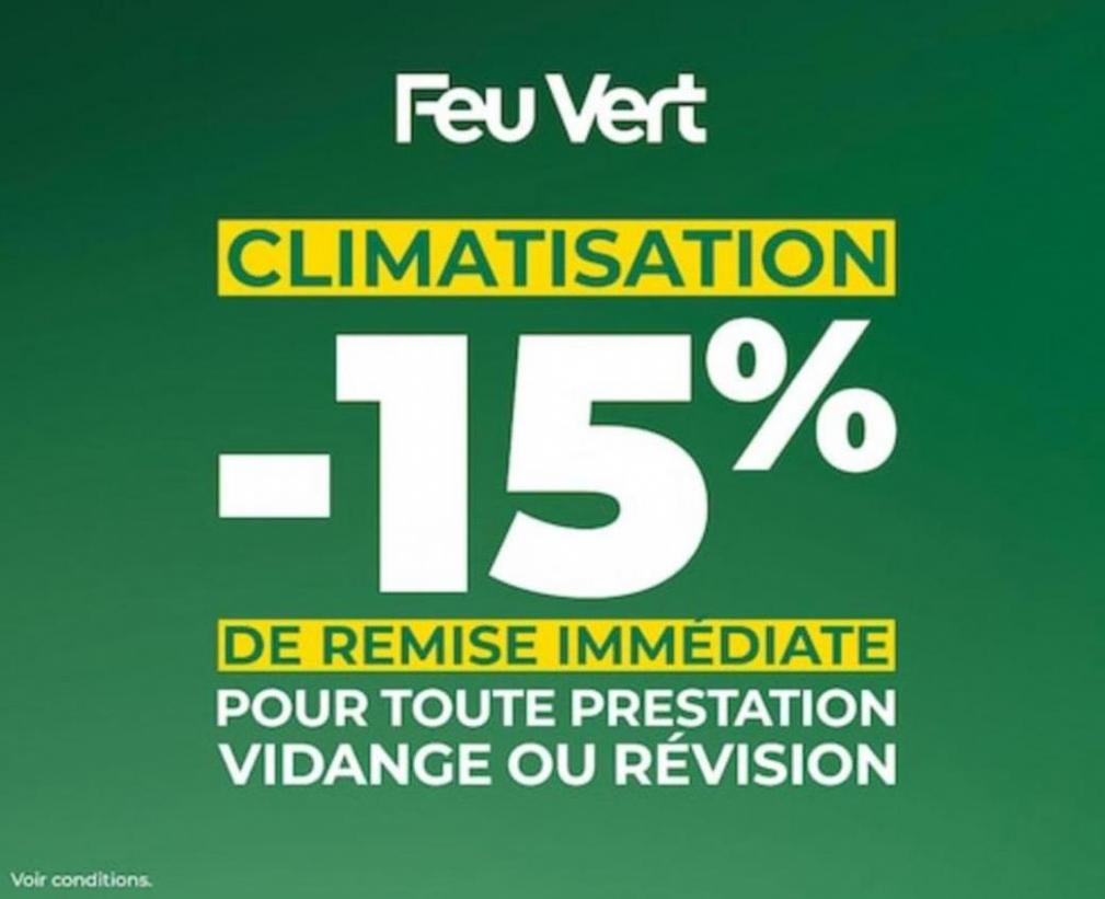 -15% De Remise Immédiate Pour Toute Prestation Vidange Ou Révision. Feu Vert (2024-09-30-2024-09-30)