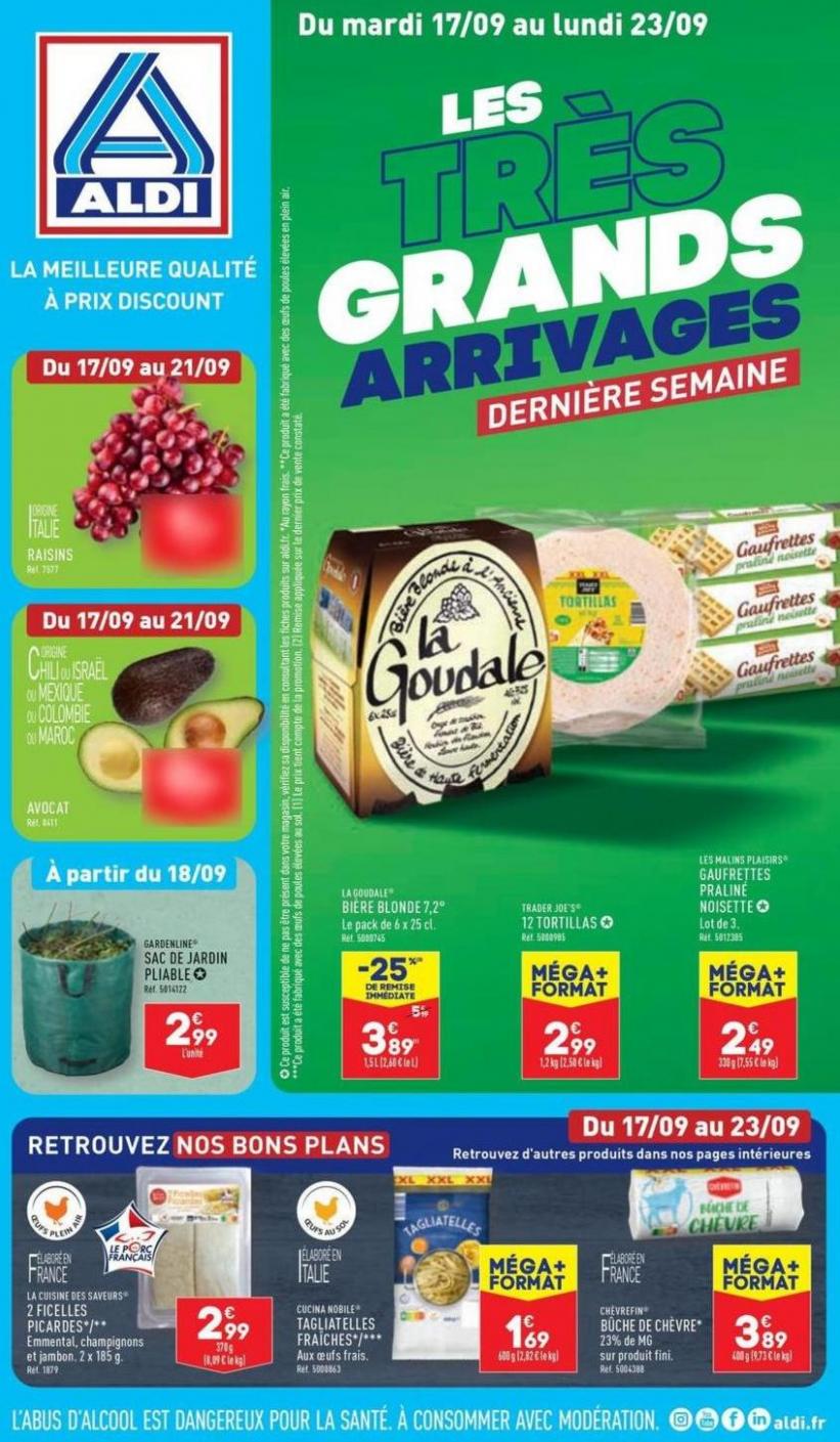 Les Trés Grands Arrivages. Aldi (2024-09-23-2024-09-23)