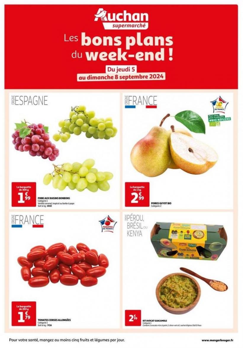 Les Bons Plans Du Week-End Dans Votre Super !. Auchan Supermarché (2024-09-08-2024-09-08)