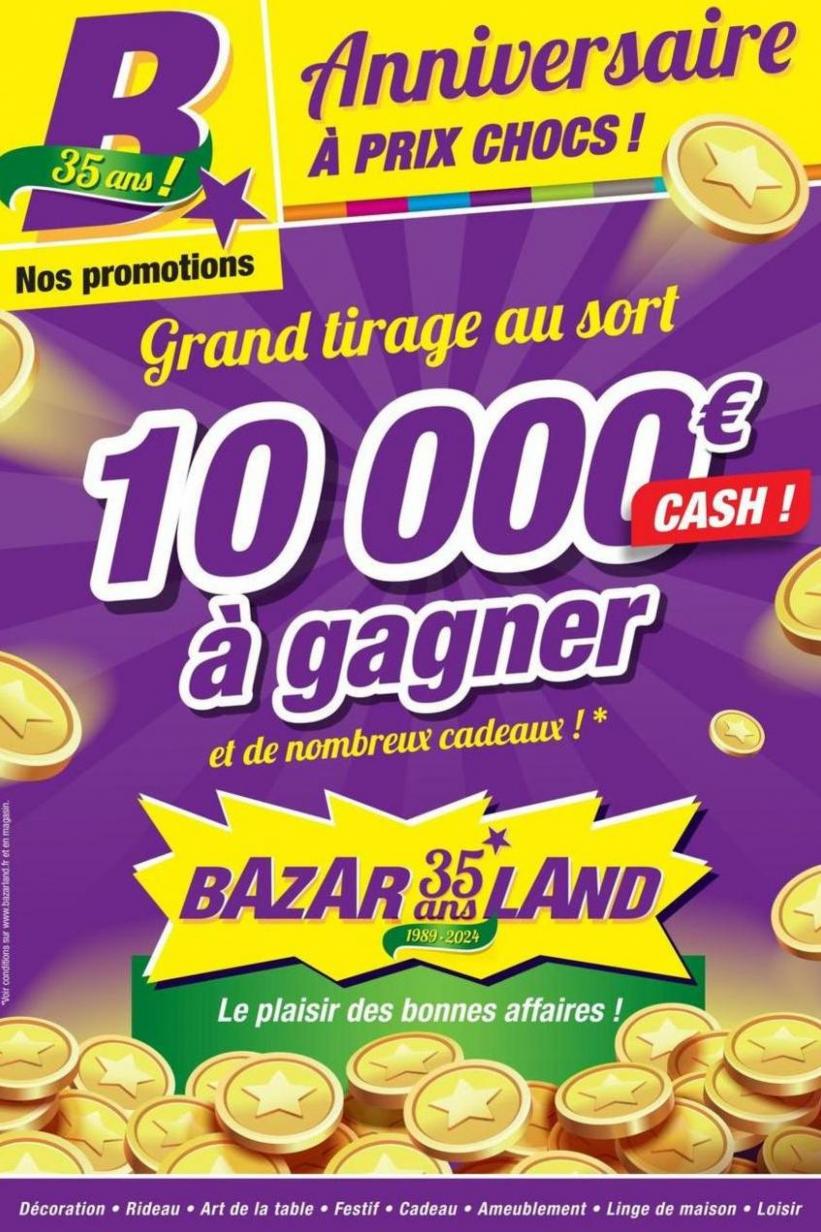 Anniversaire À Prix Chocs !. Bazarland (2024-09-29-2024-09-29)