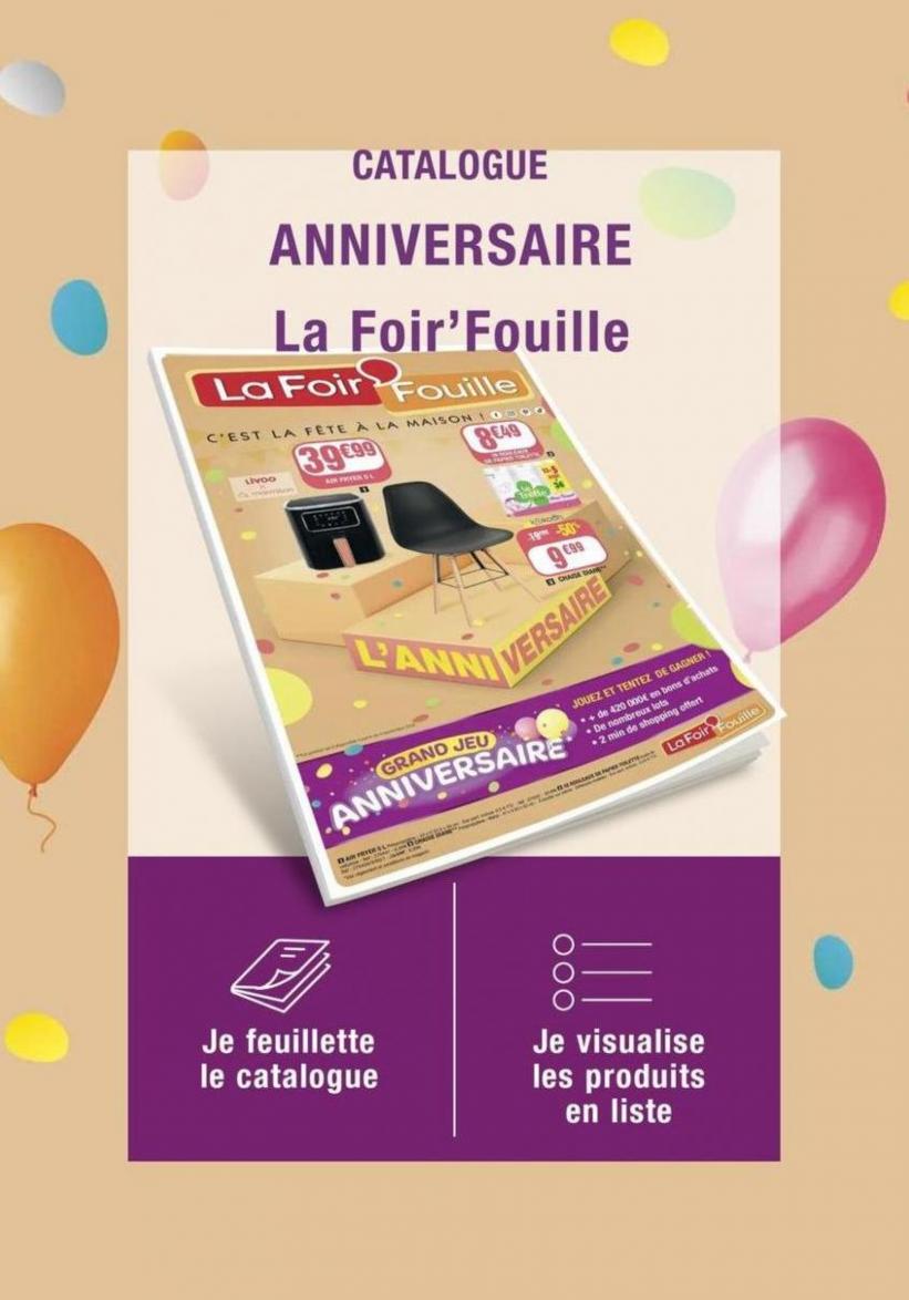 Catalogue Anniversaire. La Foir'Fouille (2024-09-30-2024-09-30)