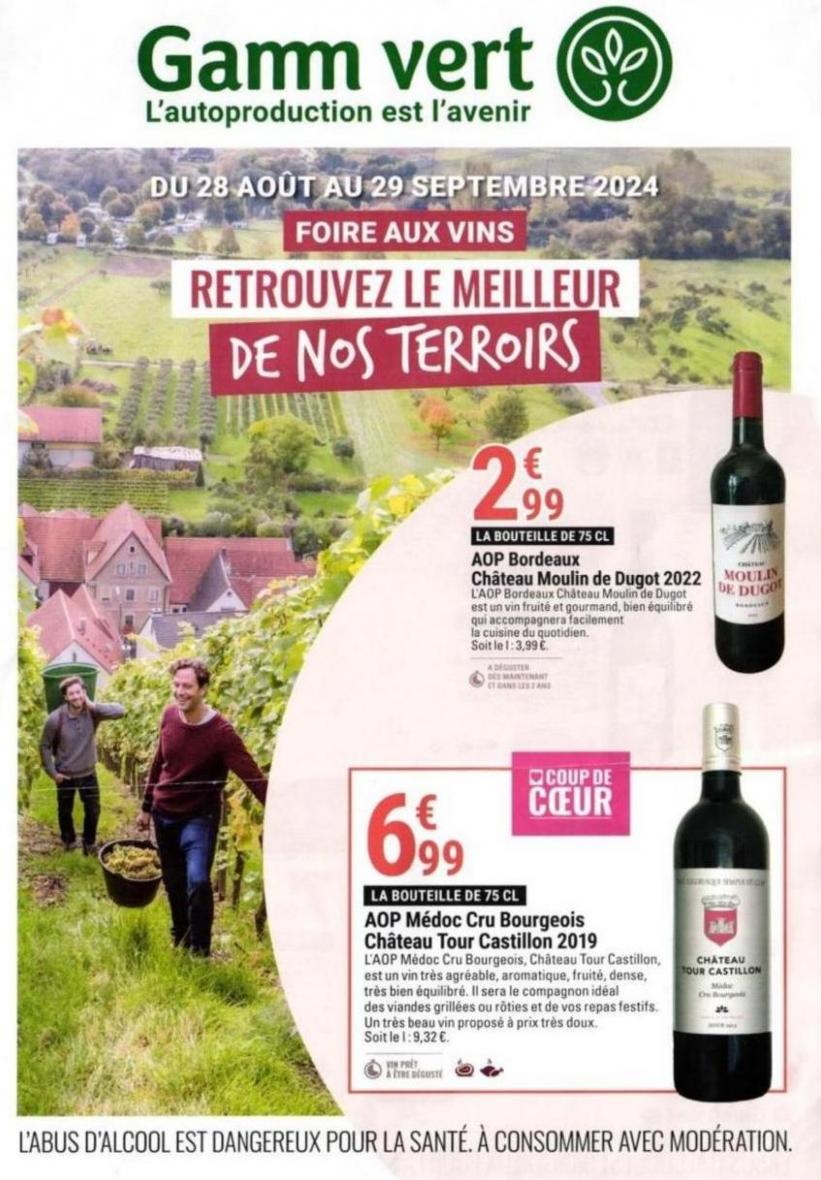 Les Vins De La Loire. Gamm vert (2024-09-29-2024-09-29)